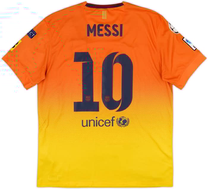 2012-13 Barcelona Away Shirt Messi #10 - 8/10 - (L)