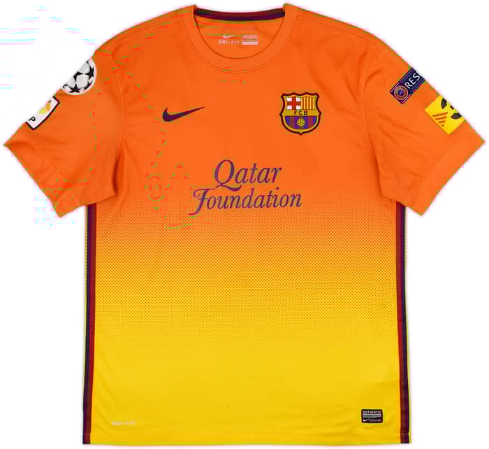 2012-13 Barcelona Away Shirt Messi #10 - 8/10 - (L)