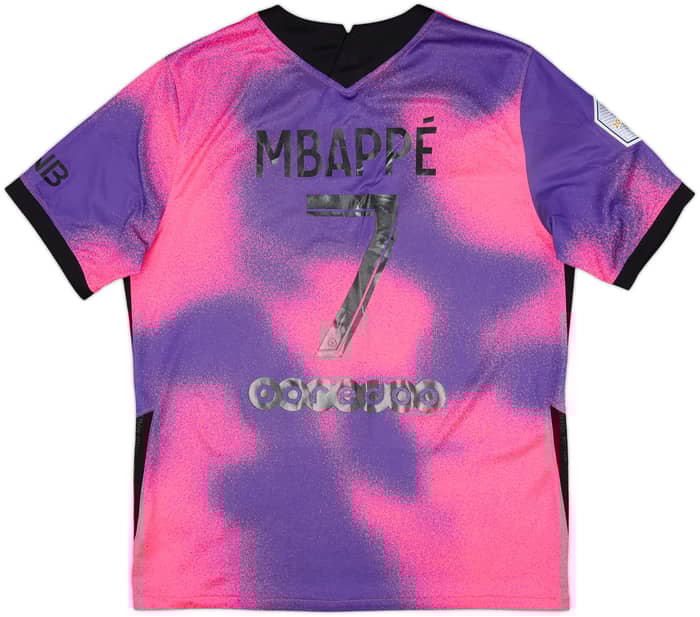 2020-21 Paris Saint-Germain Fourth Shirt Mbappe #7 - 9/10 - (L)