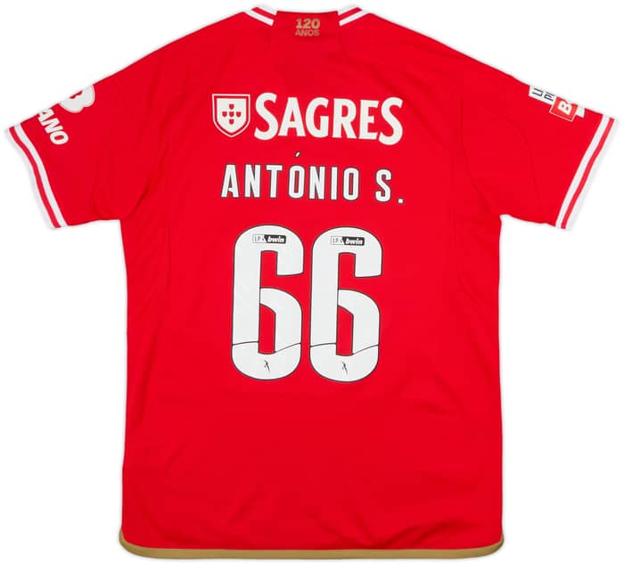 2023-24 Benfica Home Shirt Antonio S. #66 - 8/10 - (L)