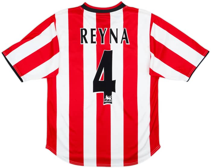2000-02 Sunderland Home Shirt Reyna #4 - 6/10 - (S)