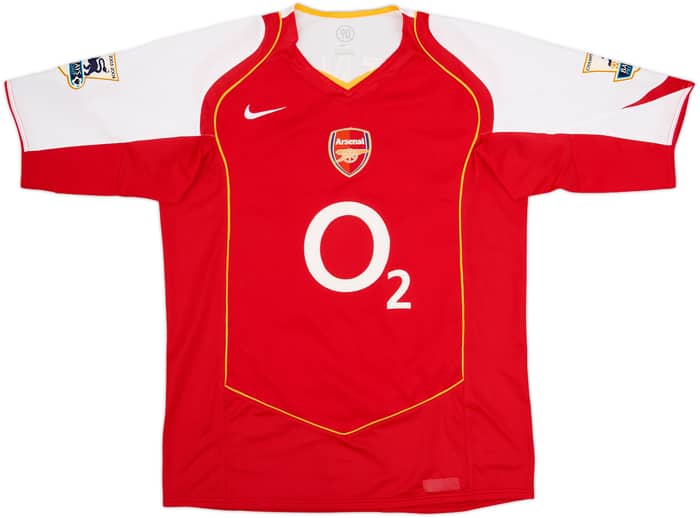 2004-05 Arsenal Home Shirt Henry #14 - 10/10 - (L)