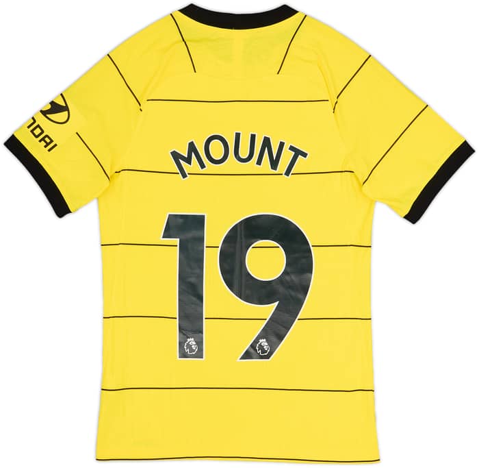 2021-22 Chelsea Authentic Away Shirt Mount #19 - 8/10 - (XS)
