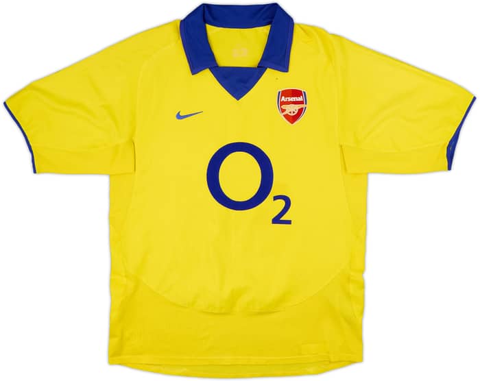 2003-05 Arsenal Away Shirt Pires #7 - 7/10 - (S)