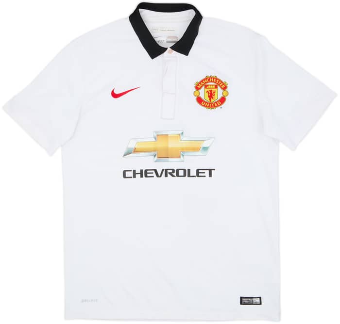 2014-15 Manchester United Away Shirt Mata #8 - 8/10 - (M)