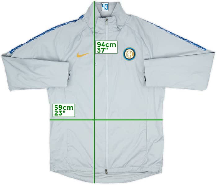 2018-19 Inter Milan Player Issue Nike Track Jacket #43 - 8/10 - (XL)