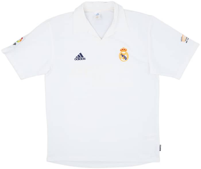 2002-03 Real Madrid Centenary Home Shirt - 4/10 - (M)