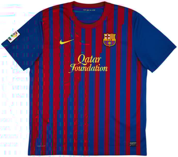 2011-12 Barcelona Home Shirt - 5/10 - (XL)