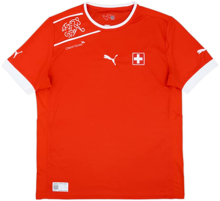 2012-13 Switzerland Home Shirt - 8/10 - (XL)