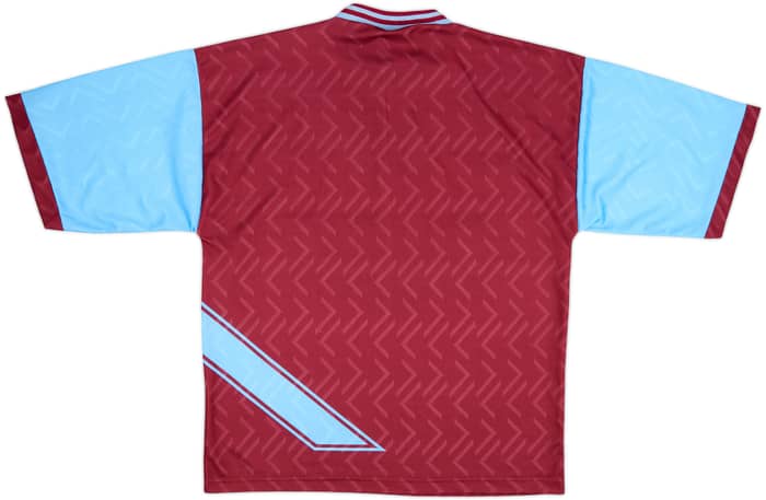 1993-95 West Ham Home Shirt - 8/10 - (L)