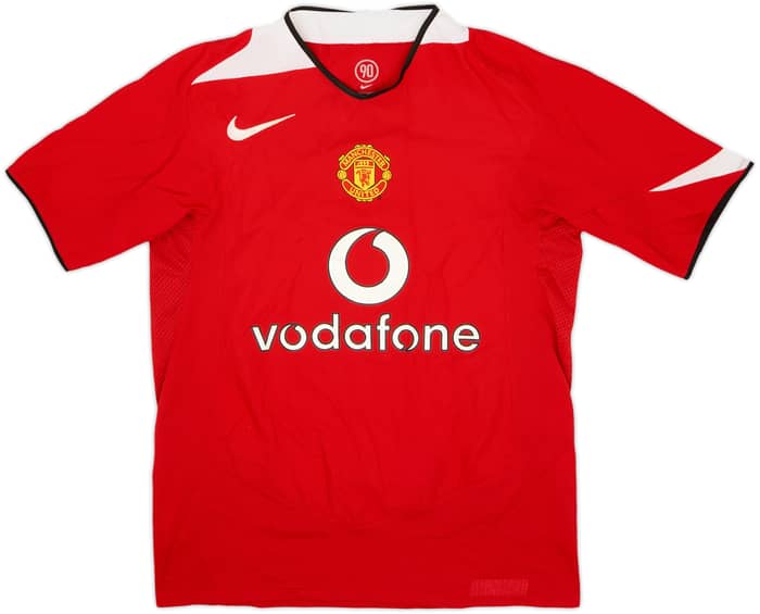2004-06 Manchester United Home Shirt Ronaldo #7 - 8/10 - (S)
