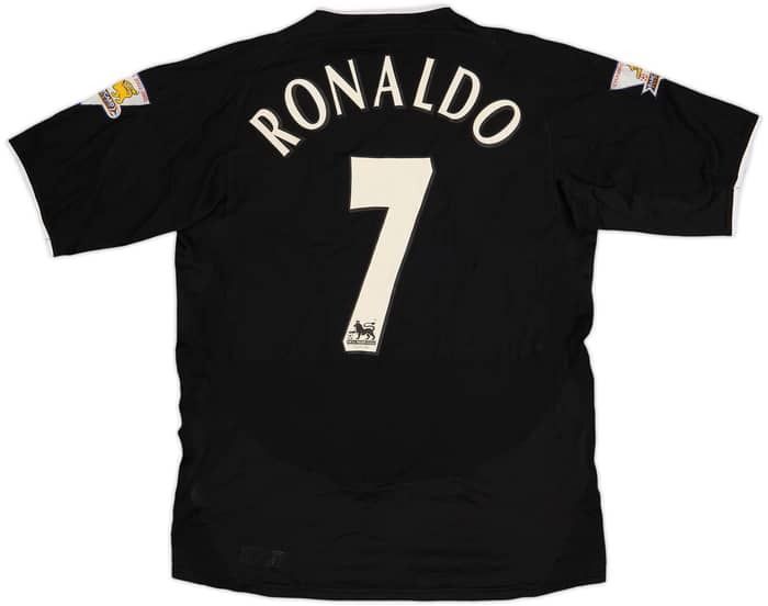 2003-05 Manchester United Away Shirt Ronaldo #7 - 8/10 - (XL.Boys)