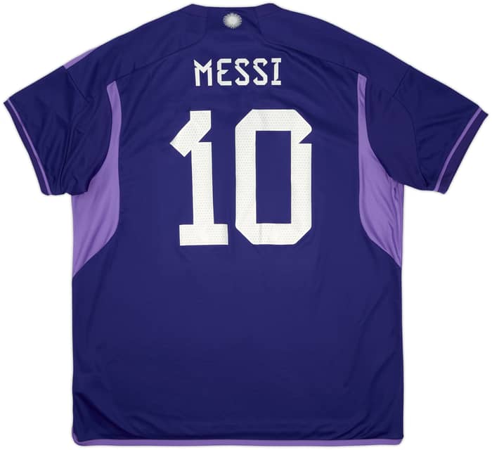 2022-23 Argentina Away Shirt Messi #10 (XXL)