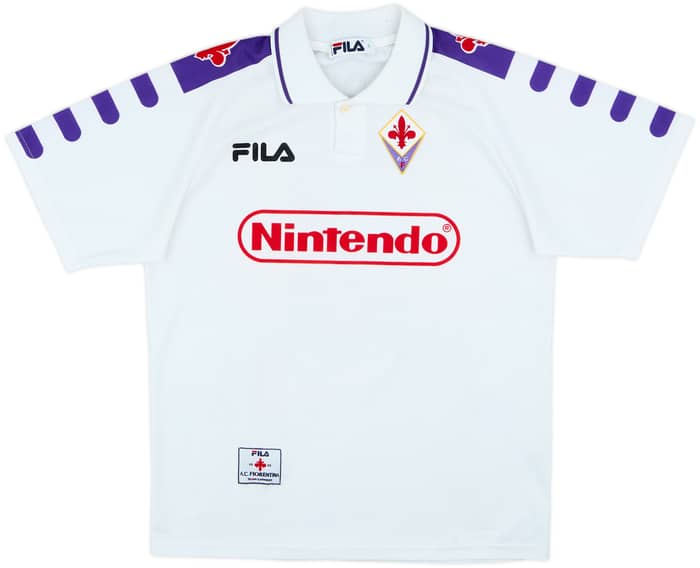 1998-99 Fiorentina Away Shirt Batistuta #9 - 6/10 - (S)