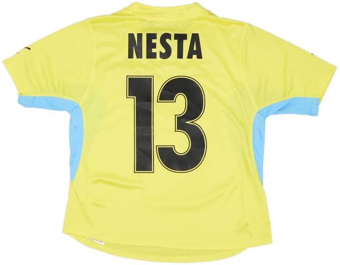 2001-02 Lazio Away Shirt Nesta #13 - 8/10 - (XL.Boys)
