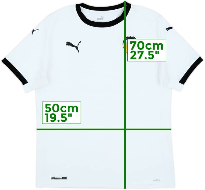 2020-21 Valencia Home Shirt - 6/10 - (M)