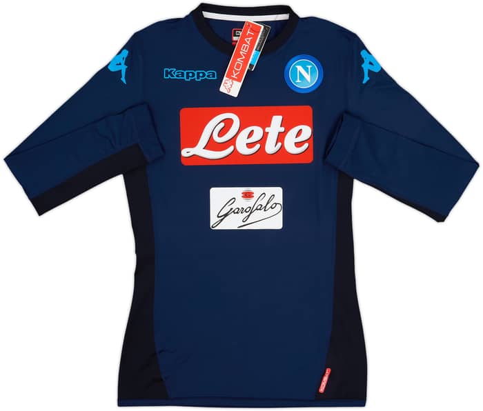 2017-19 Napoli Authentic Third L/S Shirt (M)
