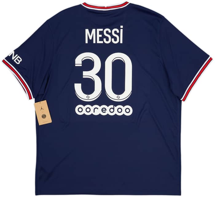 2021-22 Paris Saint-Germain Home Shirt Messi #30 (XXL)