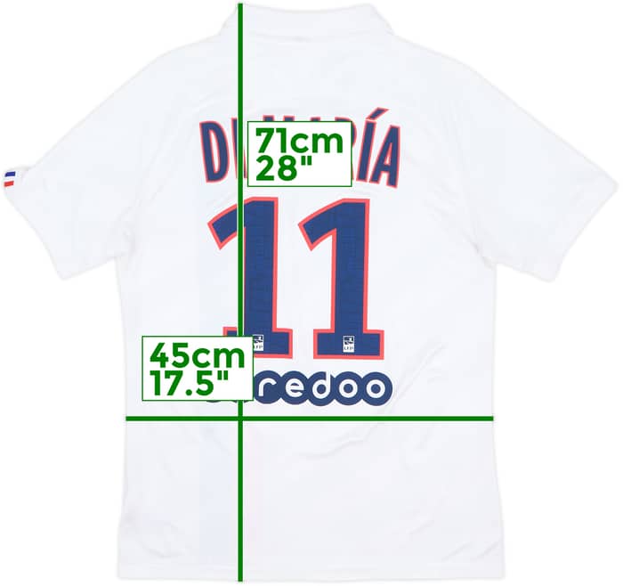 2019-20 Paris Saint-Germain Third Shirt Di Maria #11 - 8/10 - (S)