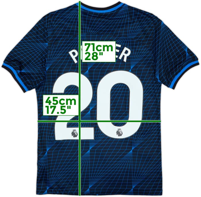 2023-24 Chelsea Away Shirt Palmer #20 - 10/10 - (S)