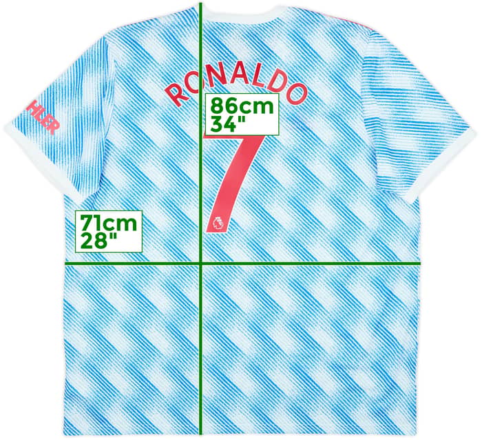 2021-22 Manchester United Away Shirt Ronaldo #7 - 8/10 - (3XL)