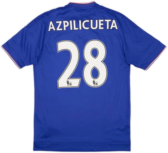 2015-16 Chelsea Home Shirt Azpilicueta #28 - 7/10 - (S)