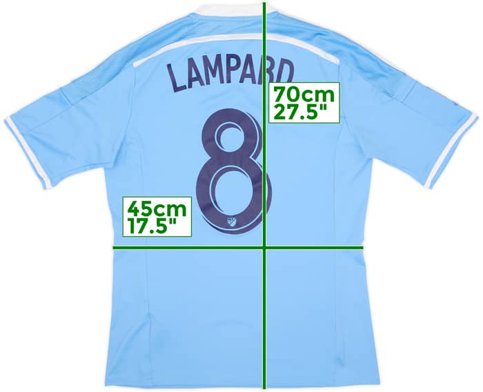 2015-16 New York City Home Shirt Lampard #8 - 8/10 - (M)