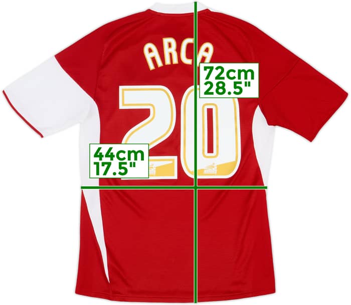 2009-10 Middlesbrough Home Shirt Arca #20 - 6/10 - (S)