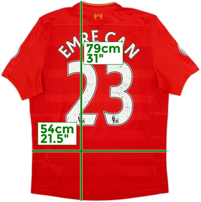 2016-17 Liverpool Home Shirt Emre Can #23 - 5/10 - (L)