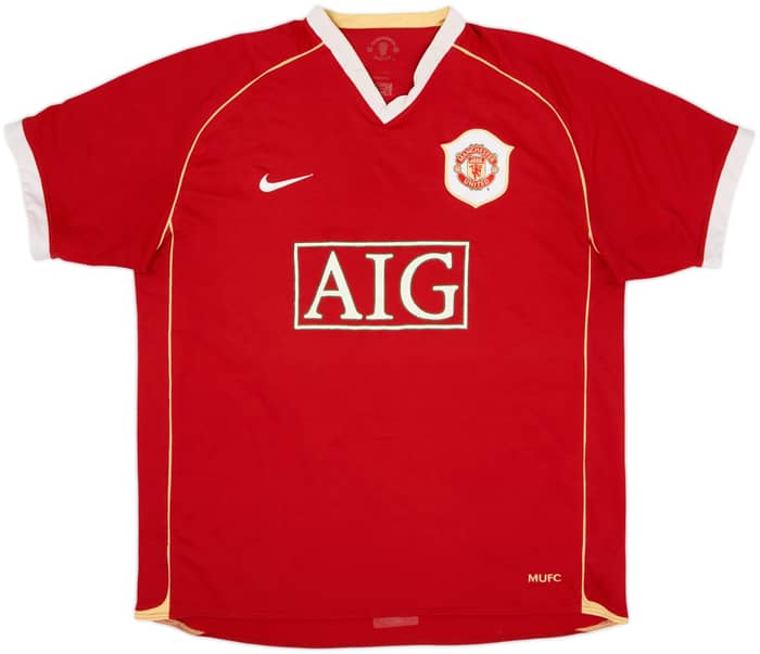 2006-07 Manchester United Home Shirt Rooney #8 - 6/10 - (XL)
