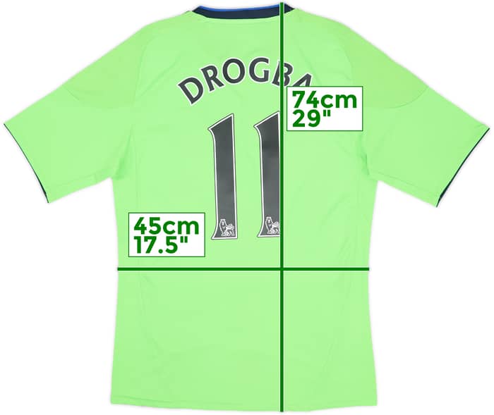 2010-11 Chelsea Third Shirt Drogba #11 - 8/10 - (S)