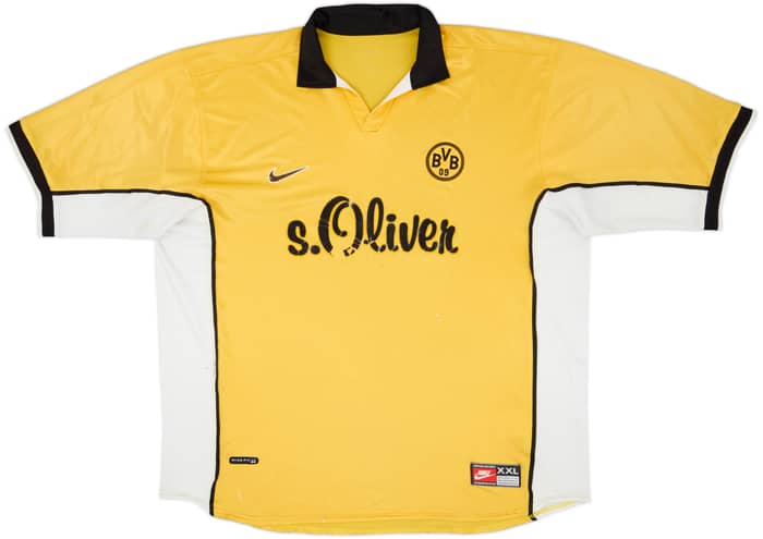 1998-00 Borussia Dortmund Home Shirt - 4/10 - (XXL)
