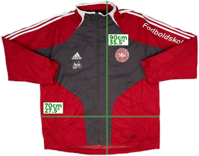 2005-06 Denmark adidas Rain Jacket - 5/10 - (XL/XXL)