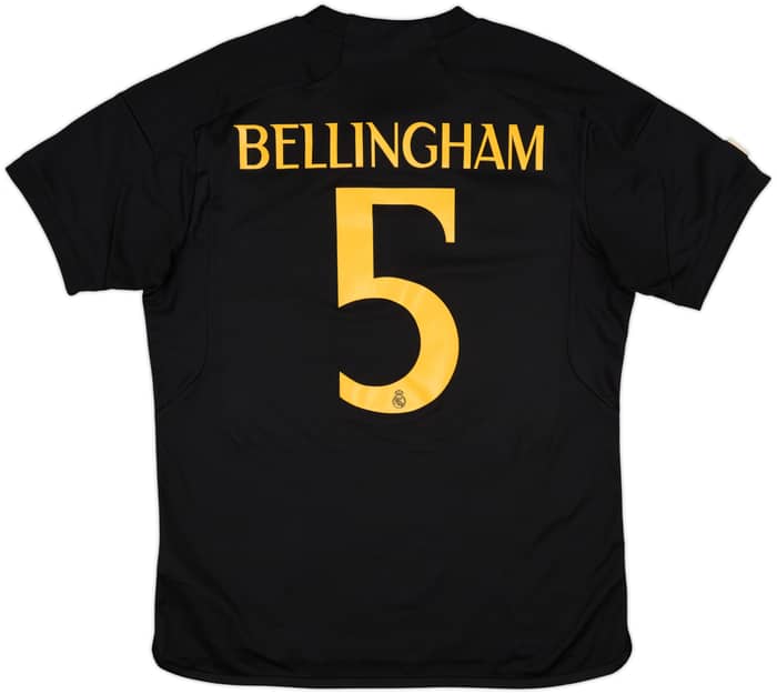 2023-24 Real Madrid Third Shirt Bellingham #5 - 8/10 - (L)