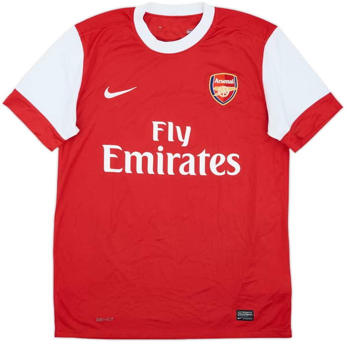 2010-11 Arsenal Home Shirt Fabregas #4 - 8/10 - (M)
