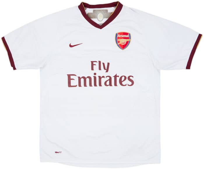 2007-08 Arsenal Away Shirt Fabregas #4 - 7/10 - (M)