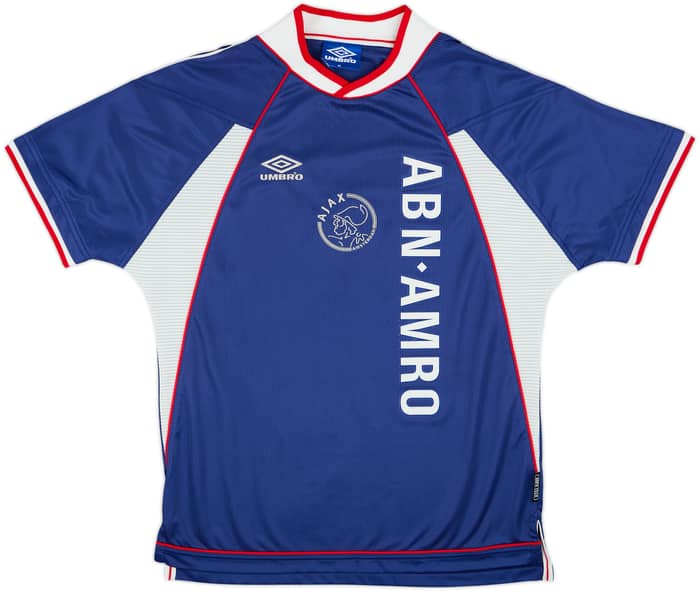 1999-00 Ajax Away Shirt Van Der Vaart #43 - 8/10 - (M)