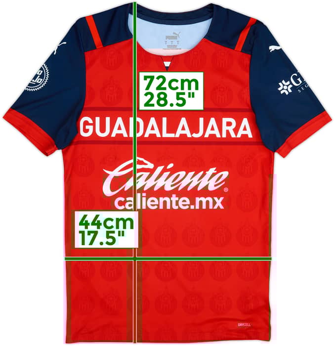 2021-22 Chivas Guadalajara Third Shirt - 10/10 - (S)