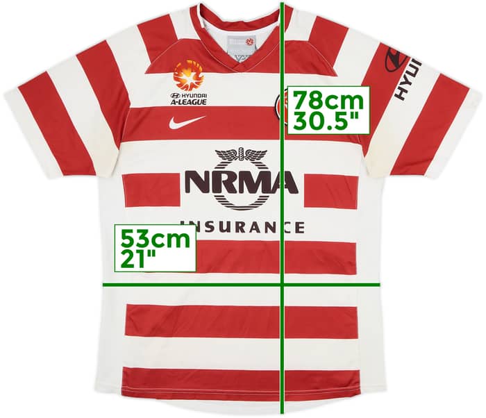 2012-13 Western Sydney Wanderers Away Shirt - 6/10 - (L)