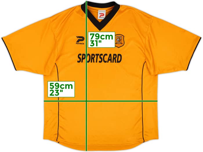 2001-02 Hull Home Shirt - 8/10 - (XL)