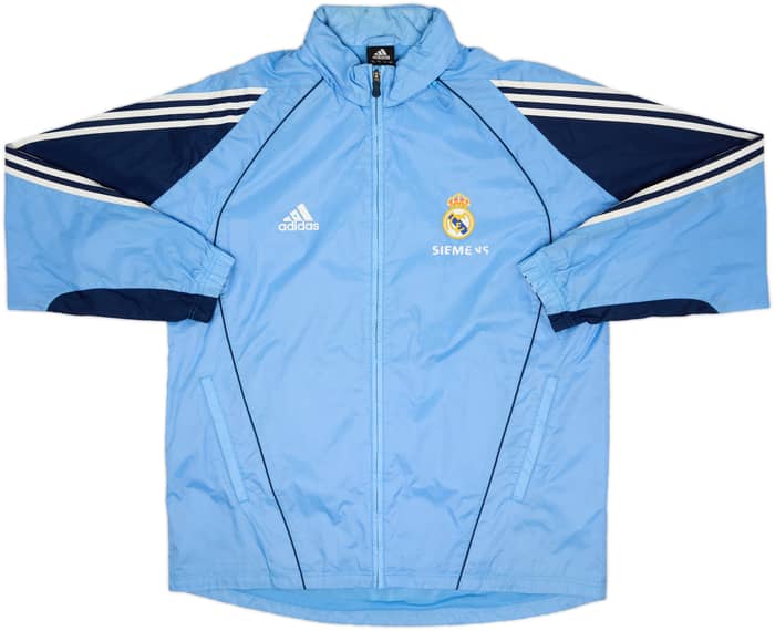 2005-06 Real Madrid Player Issue adidas Track Jacket - 5/10 - (L)