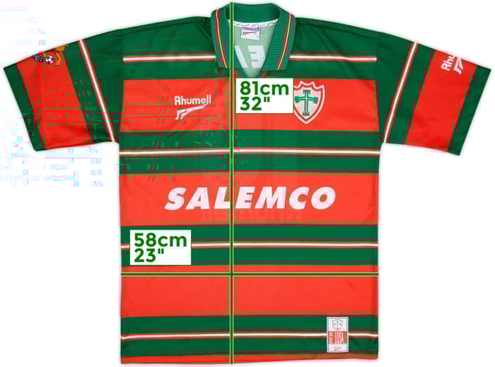 1997 Portuguesa Home Shirt #10 - 9/10 - (L)