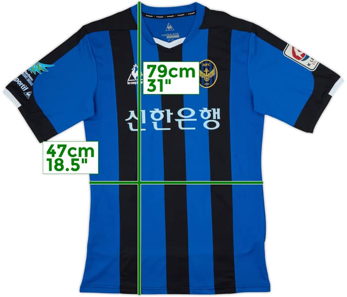 2014 Incheon United Home Shirt Ki-hyeon Seol#9 - 10/10 - (XL)