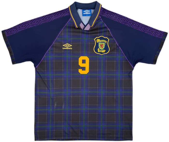 1994-96 Scotland Home Shirt McCoist #9 - 7/10 - (XL)