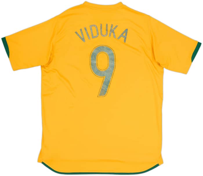 2006-08 Australia Home Shirt Viduka #9 - 5/10 - (XL)