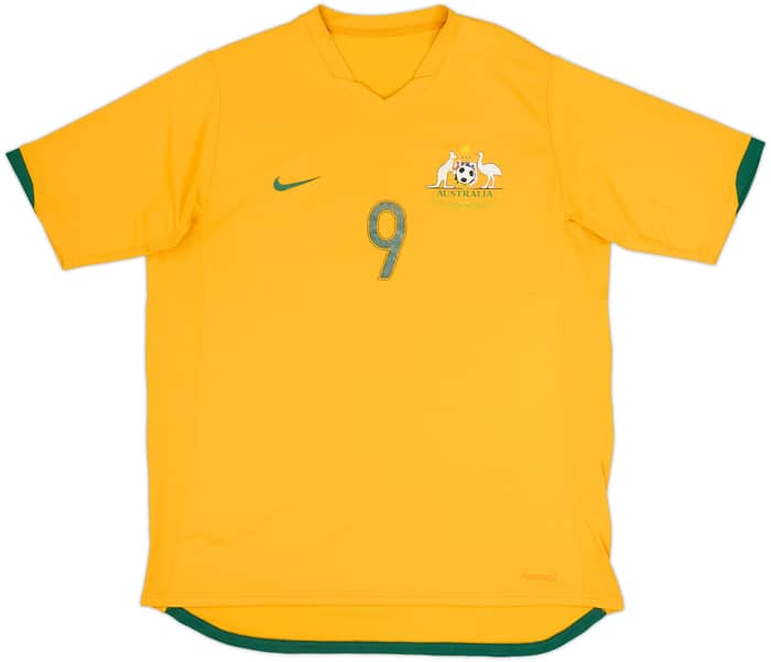 2006-08 Australia Home Shirt Viduka #9 - 5/10 - (XL)
