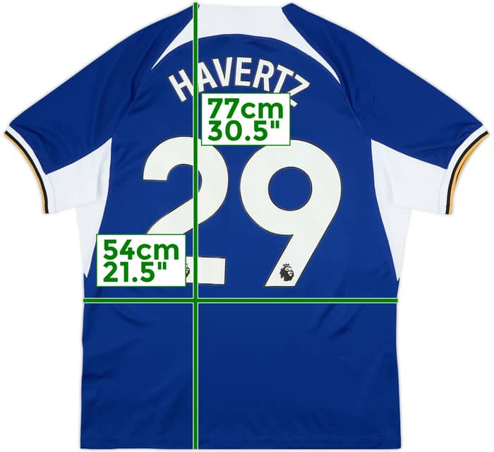 2023-24 Chelsea Home Shirt Havertz #29 - 8/10 - (L)