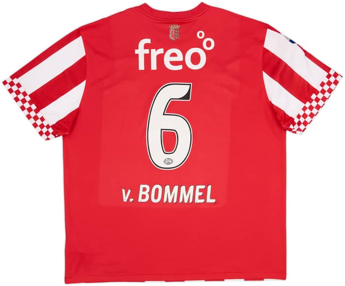 2012-13 PSV Home Shirt V.Bommel #6 - 6/10 - (XXL)