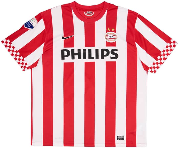 2012-13 PSV Home Shirt V.Bommel #6 - 6/10 - (XXL)