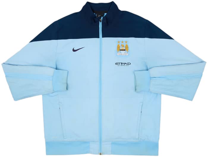 2013-14 Manchester City Nike Track Jacket - 3/10 - (L)
